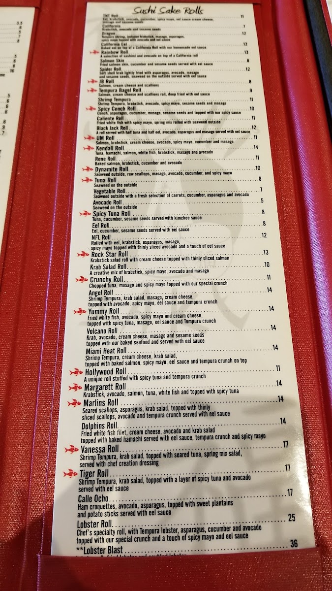 Sushi Sake Biscayne Menu - Image 2