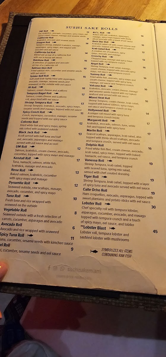 Sushi Sake Biscayne Menu - Image 6